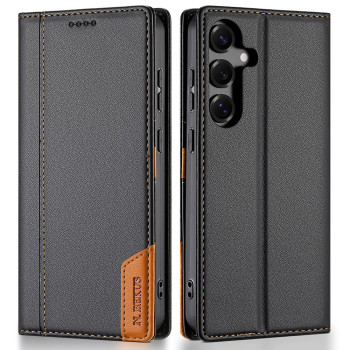 Чохол - книжка New N.BEKUS Leather PU для Samsung Galaxy S25 FE