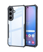 Противоударный чехол XUNDD для Samsung Galaxy S25 FE с защитой на камеру, Black