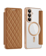 Чохол книжка Lingge Glass для Samsung Galaxy S26+ з магнітним кільцем