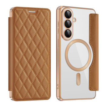 Чехол книжка Lingge Glass для Samsung Galaxy S26+ с магнитным кольцом