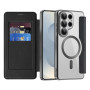 Чехол книжка Lingge Glass для Samsung Galaxy S26 Ultra с магнитным кольцом