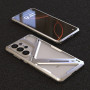 Чохол Metal Bamper Luphie Design для Samsung Galaxy S26 Ultra / CD Pattern на камеру / захисна плівка Ceramics Full Coverage