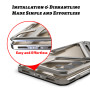 Чохол Metal Bamper Luphie Design для Samsung Galaxy S26 Ultra / CD Pattern на камеру / захисна плівка Ceramics Full Coverage