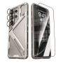 Чохол Metal Bamper Luphie Design для Samsung Galaxy S26 Ultra / CD Pattern на камеру / захисна плівка Ceramics Full Coverage