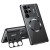 Чехол Metal Glass Camera Stand для Samsung Galaxy S26 Ultra с поддержкой беспроводной зарядки