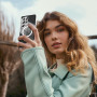 Чохол накладка Metal Glass Ring для Samsung Galaxy S26 Ultra 5G з металевим кільцем та додатковим захистом на камеру блакитний