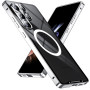 Чохол накладка Metal Glass Ring для Samsung Galaxy S26 Ultra 5G з металевим кільцем та додатковим захистом на камеру блакитний