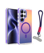 Чехол - накладка Omeve Chameleon для Samsung Galaxy S26 Ultra с кольцом MagSafe и шнурком
