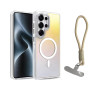 Чехол - накладка Omeve Chameleon для Samsung Galaxy S26 Ultra с кольцом MagSafe и шнурком