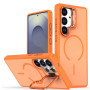 Чохол - накладка Acryl Color Camera Stend для Samsung Galaxy S26 оранжевий