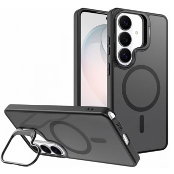 Чохол - накладка PC Metal Stand з MagSafe для Samsung Galaxy S26
