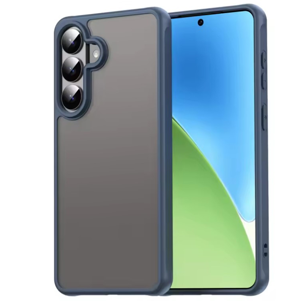 Чехол TPU Color Matte Case для Samsung Galaxy S26 синий