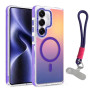 Чехол - накладка Omeve Chameleon для Samsung Galaxy S26 с кольцом MagSafe и шнурком