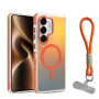 Чехол - накладка Omeve Chameleon для Samsung Galaxy S26 с кольцом MagSafe и шнурком