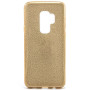 Силиконовый чехол накладка Fashion Case Glitter 3 in 1 для Samsung Galaxy S9 Plus