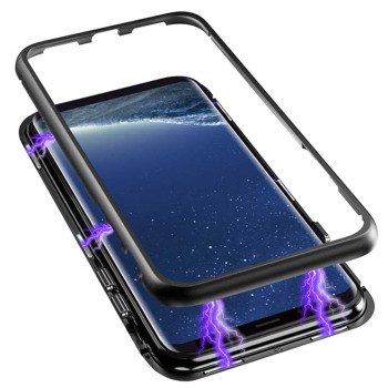 Накладка бампер магніт Metal Frame Samsung S8 Plus, black