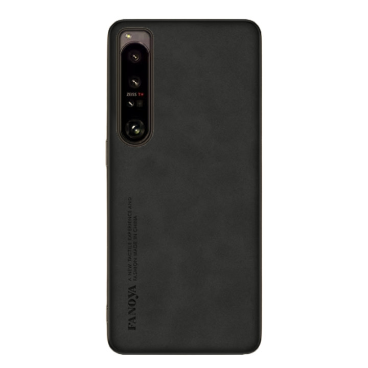 Кожаный чехол - накладка Fanoya для Sony Xperia 1 IV