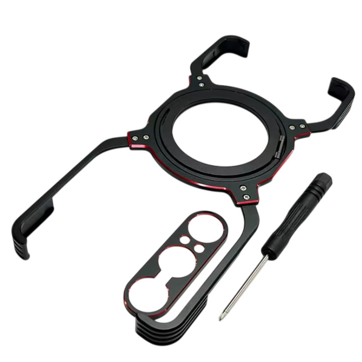 Чохол Metal Bamper with Ring для Sony Xperia 1 VII із захистом на камеру