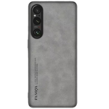 Шкіряний чохол Fanoya для Sony Xperia 1 VII із захистом на камеру