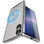 Чохол накладка Metal Glass для Sony Xperia 5 V з металевим кільцем та додатковим захистом на камеру