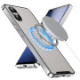 Чехол накладка Metal Glass для Sony Xperia 5 V с металлическим кольцом и дополнительной защитой на камеру