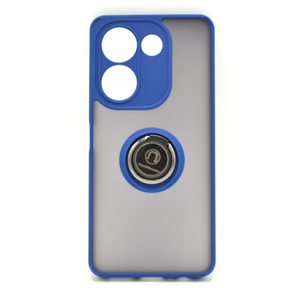 Чохол накладка TPU Color Matte Ring для Tecno Camon 20 / Camon 20 Pro синій