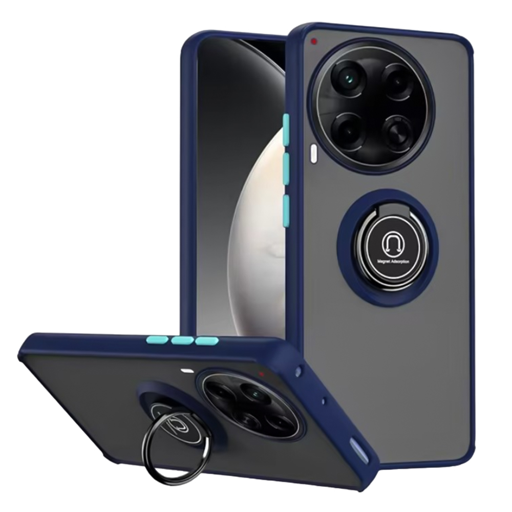 Чохол - накладка TPU Color Matte Ring для Tecno Camon 30 4G / Camon 30 5G синій