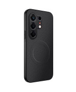 Чехол Carbon Shield with Ring для Tecno Camon 50 4G с поддержкой беспроводной зарядки