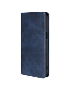 Кожаный чехол - книжка Leather Case для Tecno Pova Neo 3