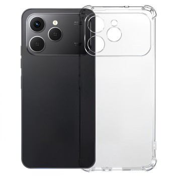 Прозорий силіконовий чохол для Tecno Spark 40 4G​ із посиленими кутами