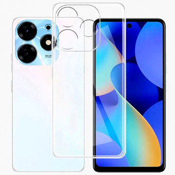 Прозорий силіконовий чохол для Tecno Spark Go 2024​