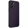 Чехол Carbon Shield with Ring для Tecno Spark Go 3 с поддержкой беспроводной зарядки