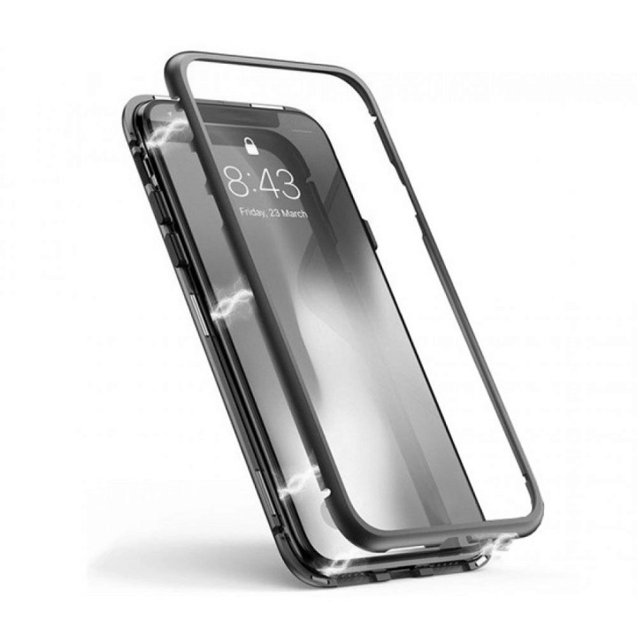 Накладка бампер магніт Metal Frame Samsung Galaxy A70 (A705), Black