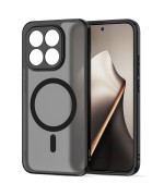 Матовый чехол Magsafe TPU+PC для Xiaomi 15T, Black