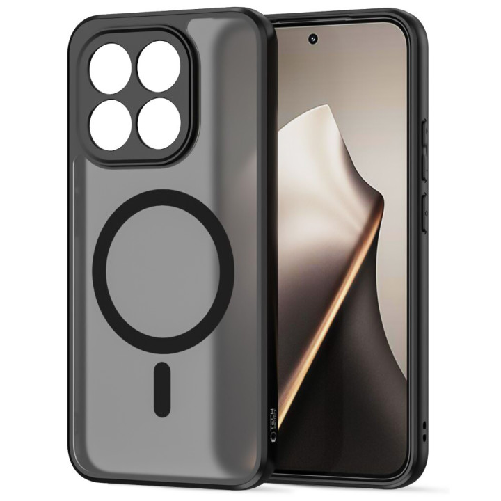 Матовий чохол Magsafe TPU+PC для Xiaomi 15T, Black