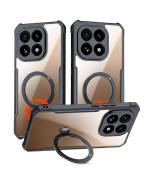 Протиударний чохол XUNDD Ring для Xiaomi 15T з магнітним кільцем - підставкою, Black