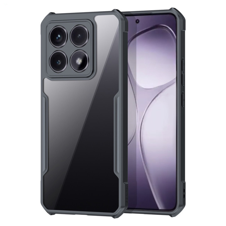 Протиударний чохол XUNDD для Xiaomi 15T​​​​ із захистом на камеру, Black