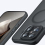 Матовий чохол Magsafe TPU+PC для Xiaomi 15T Pro, Black