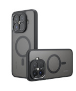 Матовый чехол Magsafe TPU+PC для Xiaomi 15T Pro, Black