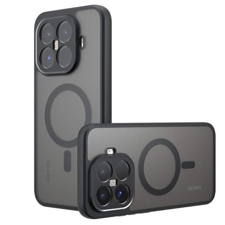 Матовий чохол Magsafe TPU+PC для Xiaomi 15T Pro, Black