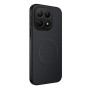 Чехол Carbon Shield with Ring для Xiaomi 17 с поддержкой беспроводной зарядки