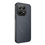 Чехол Carbon Shield with Ring для Xiaomi 17 с поддержкой беспроводной зарядки