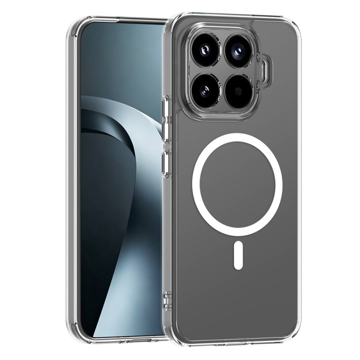 Чехол Clear Case Magnetic Ring для Xiaomi 17T Pro