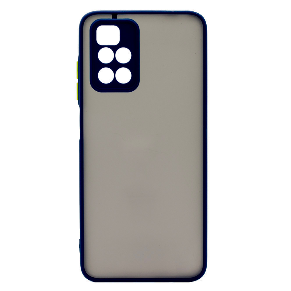 Чохол-накладка TPU Color Matte Case для Xiaomi Redmi 10  синій