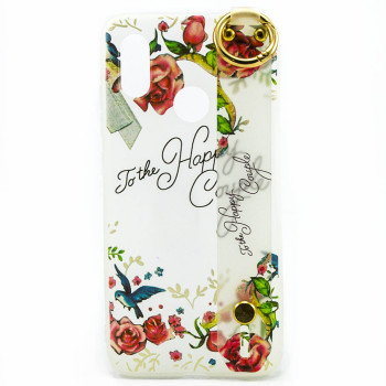 Силиконовый чехол накладка Epik Flowers для Xiaomi Mi 8
