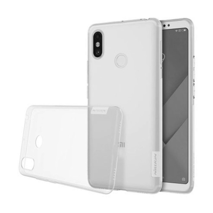 Прозрачный силиконовый чехол Nillkin Nature TPU case для Xiaomi Mi max 3