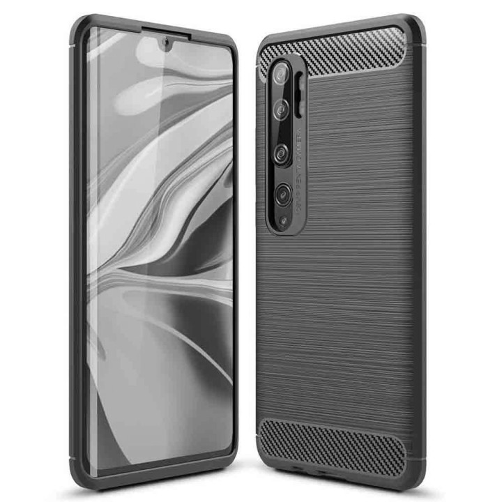 Чехол накладка Polished Carbon для Xiaomi Mi Note 10 / Mi Note 10 Pro / Mi CC9 Pro