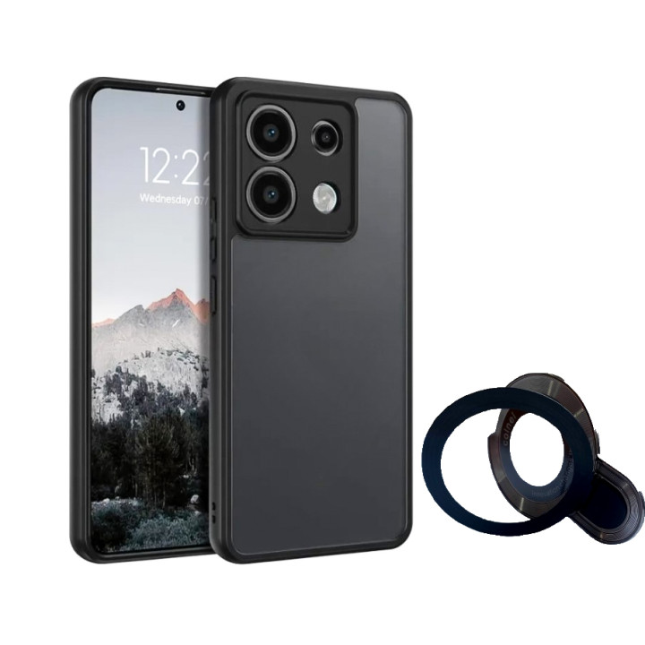 Чохол - накладка TPU Bamper Case для Xiaomi Redmi Note 14S з кільцем