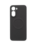 Чохол Carbon Shield with Ring для Xiaomi Poco C81 / C81 Pro з підтримкою бездротової зарядки