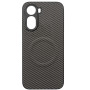 Чохол Carbon Shield with Ring для Xiaomi Poco C81 / C81 Pro з підтримкою бездротової зарядки